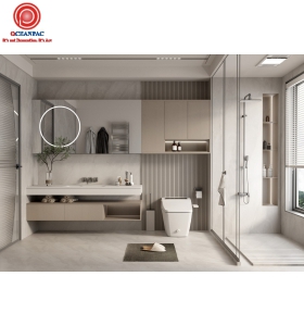 Kệ + Tủ Phòng Tắm Hiện Đại No.5