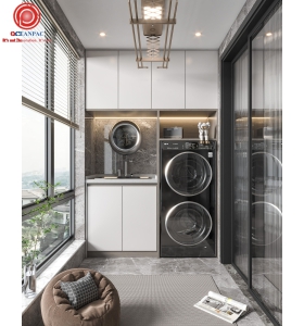 Tủ máy giặt hiện đại No.6