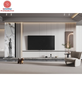 Vách Tivi Phong Cách Hiện Đại No.5