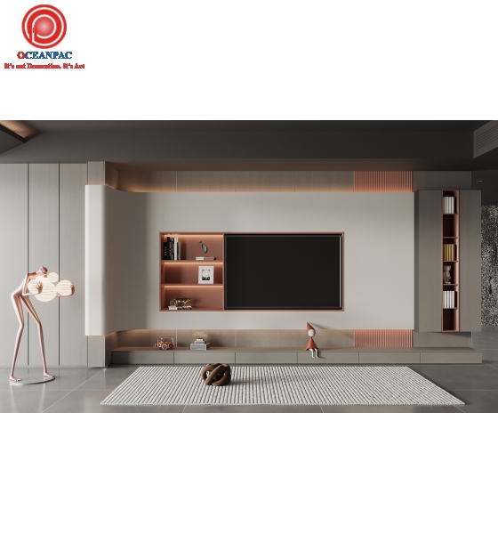 Vách Tivi Phong Cách Hiện Đại No.2