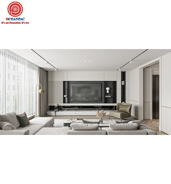 Vách Tivi Phong Cách Hiện Đại No.8