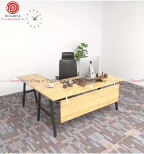 Bàn Quản Lý A Concept Chân Chữ A Sắt Hộp Sơn Tĩnh Điện.