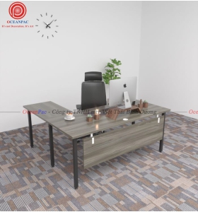 Bàn Quản Lý U Concept Chân Chữ U Sắt Hộp Sơn Tĩnh Điện.