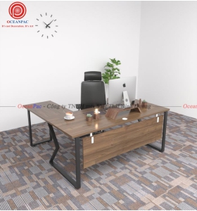 Bàn Quản Lý M Concept Chân Chữ M Sắt Hộp Sơn Tĩnh Điện.