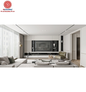 Vách Tivi Phong Cách Hiện Đại No.8