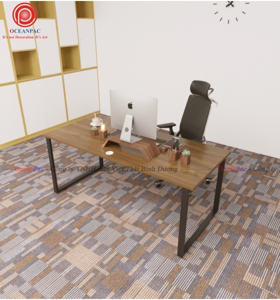 Bàn Nhân Viên Rectangle Concept Chân Sắt Hộp Sơn Tĩnh Điện.
