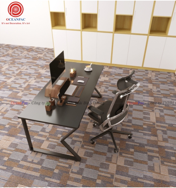 Bàn Nhân Viên M Concept Chân Sắt Hộp Sơn Tĩnh Điện.