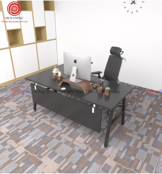 Bàn Quản Lý A Concept Chân Chữ A Sắt Hộp Sơn Tĩnh Điện.