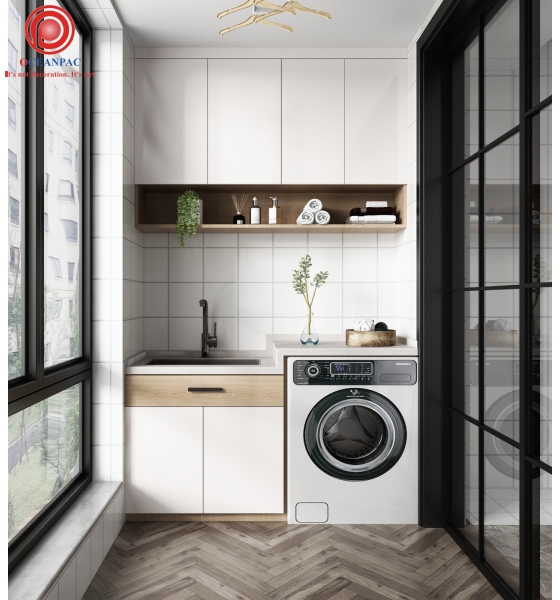 Tủ máy giặt hiện đại No.7