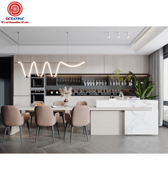 Bếp Sang trọng - Hiện đại Op 06